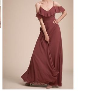 Jenny Yoo Bridesmaid Dress - Mila Cinnamon Rose